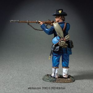 Federal Iron Brigade Standing Firing Wearing Gaiters