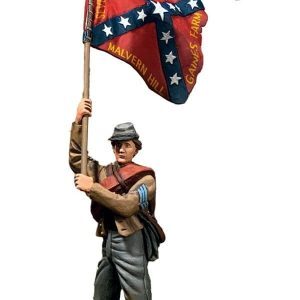 Confederate Flagbearer, 5th Texas Flag - Texas Brigade