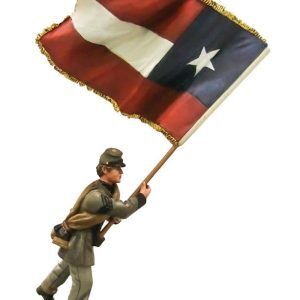 Confederate Flagbearer, 5th Texas, Lone Star Flag, Texas Brigade