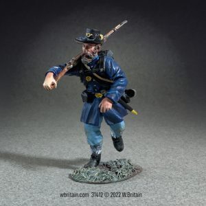 Union Iron Brigade Advancing at Right Shoulder, No.3