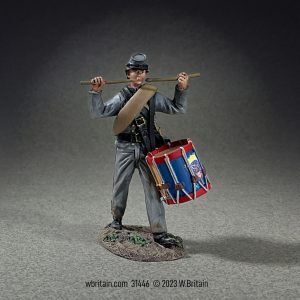 Confederate Infantry Fifer Marching - Single figure in box