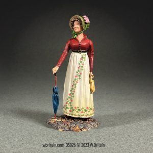 Miss Jane Bennet'' Young Woman, 1800-20 - Single figure in box