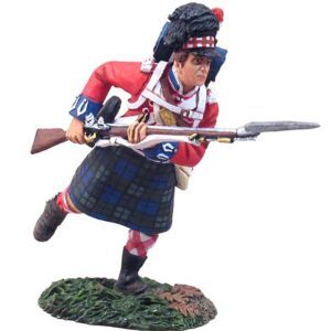 British 42nd Black Watch Highlander Charging