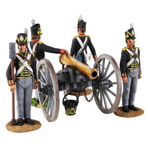 Royal Artillery 9 Pound Gun & Crew - 5 Piece Set Ltd. Ed. 400