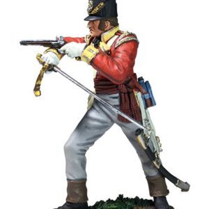 British 44th Foot Light Company Officer Firing Pistol
