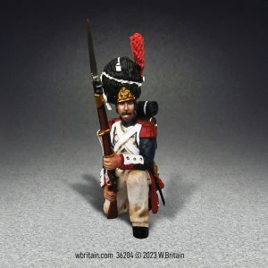 French Imperial Guard Kneeling Defending, No.2