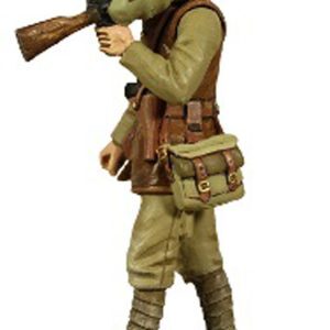 WWI/British Lewis Gunner Walking, 1916-1917 (Matte)