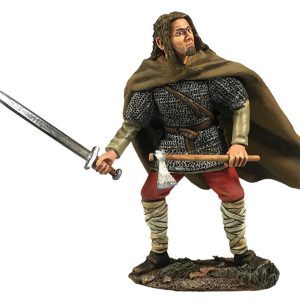 Viking Attacking with Sword and Axe (Brandr)