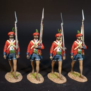 4 British Sepoys