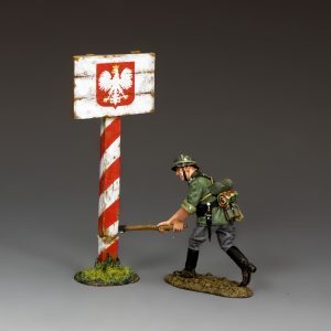 Cutting Down the Polish Road Sign