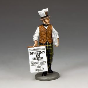 MUTINY IN INDIA! Newspaper Seller