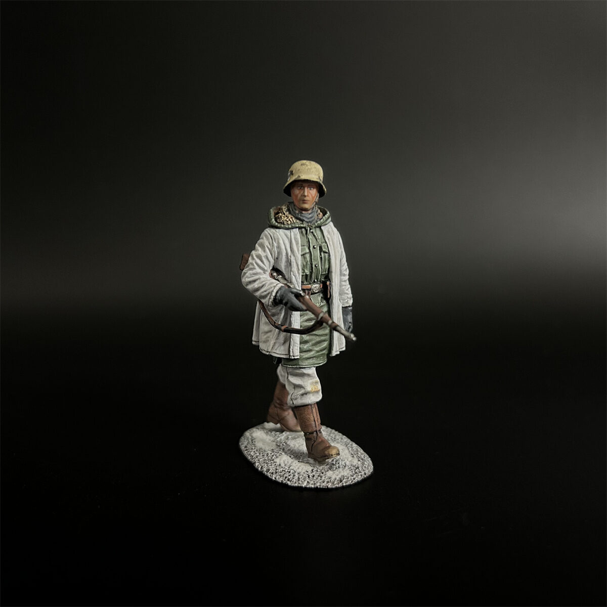 LSSAH Rifleman Marching in Winter Clothing