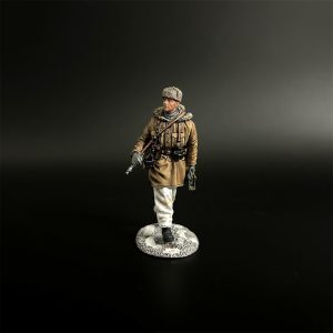 LSSAH MG42 Gunner Marching in Yellow Coat