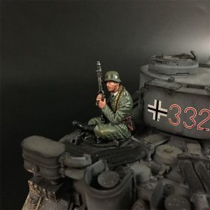 Wehrmacht Tank Rider with MG34 3#