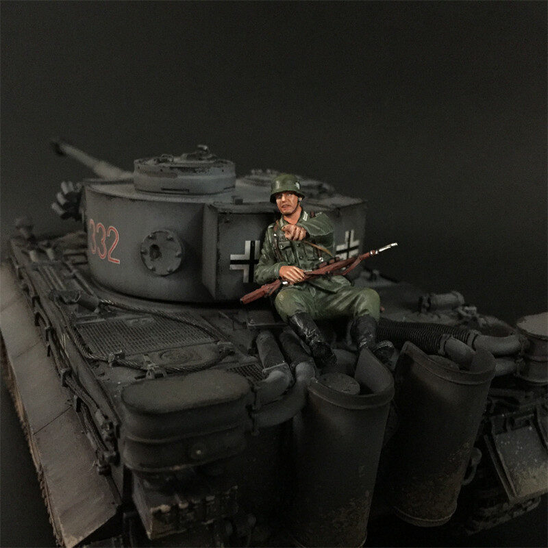 Wehrmacht Tank Rider with 98k rifle 4#