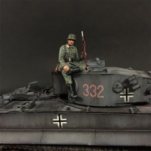 Wehrmacht Tank Rider with 98k rifle 8#