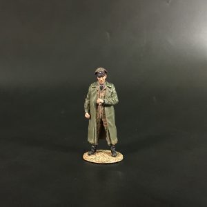 Waffen SS Looking a Watch Officer