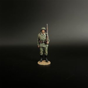 Wehrmacht Rifleman Carrying Backpack