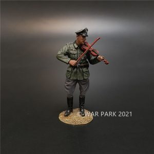 Wehrmacht Officer Playing the Violin