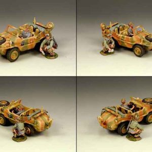 Schwimmwagen anfibia in mimetica estiva