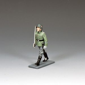 Marching Waffen SS Officer