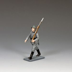 Marching Waffen SS Man w/Rifle