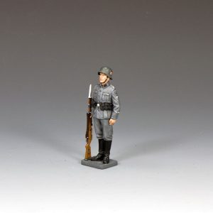 Waffen SS Standing-to-Attention