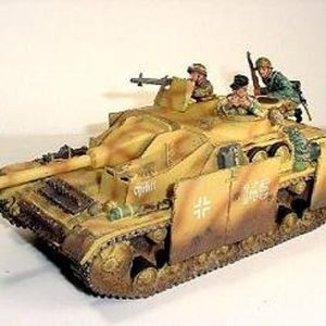 SturmGeschutz (StuG) IV con carristi