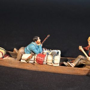 Fur Traders Descending the Missouri