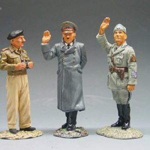 Montgomery, Hitler e Mussolini