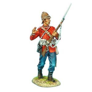British 24th Foot Yelling Falling Backwards