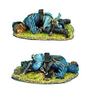 Soldato di cavalleria morto