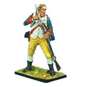 Haslets 1st Delaware Standing Loading - Bandaged Head