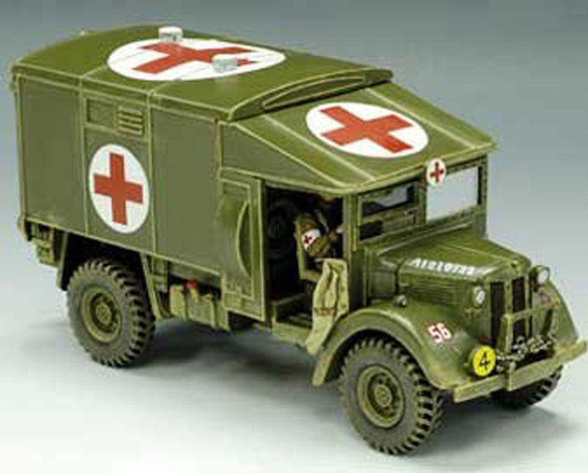 Ambulanza Austin K2 mimetica della 3ø Div. di Fanteria Inglese