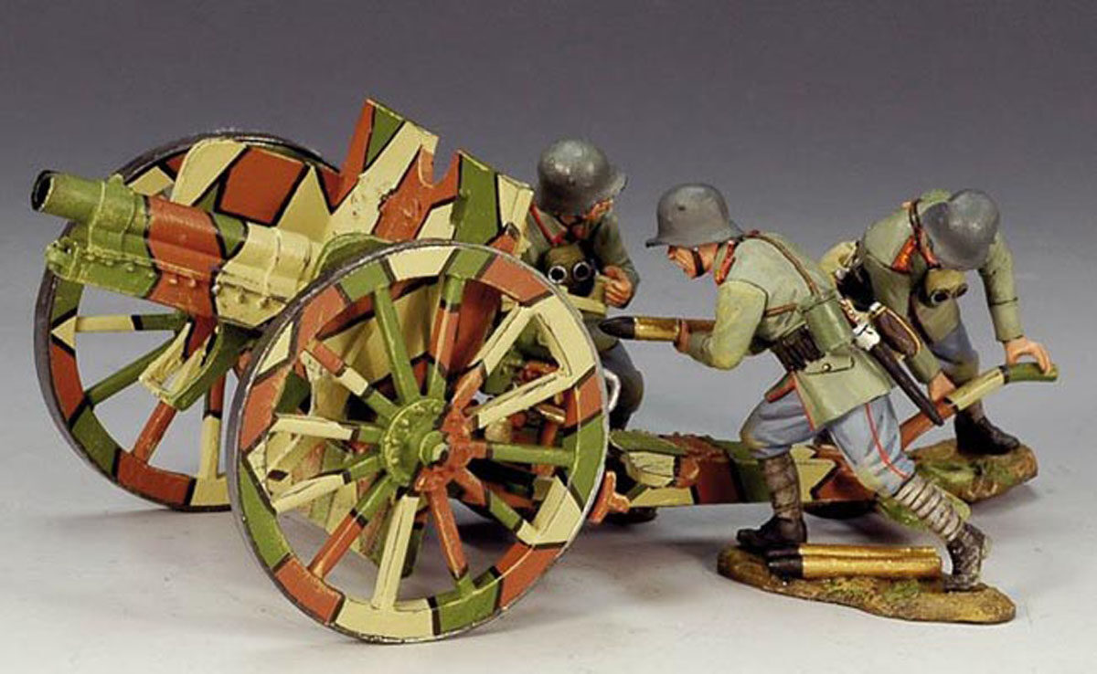 Artiglieria tedesca cannone da 77mm versione 1917