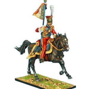 2nd Dutch ''Red'' Lancers of the Imperial Guard Standard Bearer