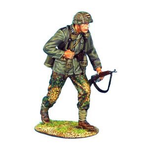 Waffen-SS Panzer Grenadier Walking with Rockets for Panzerschreck
