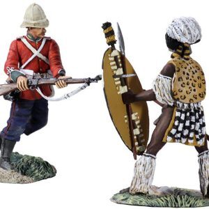Stuck - British 24th Foot Private and Zulu Hand-to-Hand Set