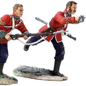 Captain Younghusband's Forlorn Hope - Captain Younghusband and NCO Charging