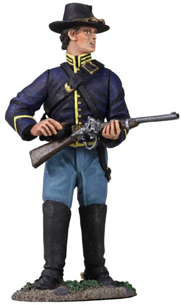 Union Cavalry Trooper Dismounted Standing Loading No.1