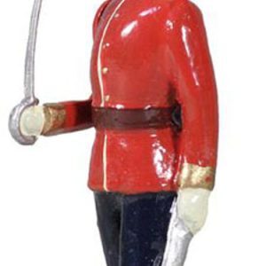 British Scots Guards Officer Marching