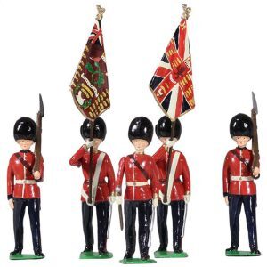 British 2nd Bn. Scots Guards Colour Party