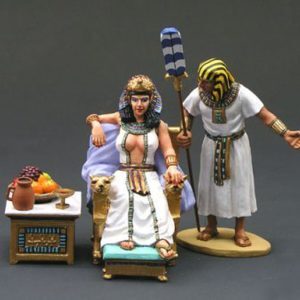 Cleopatra sul trono