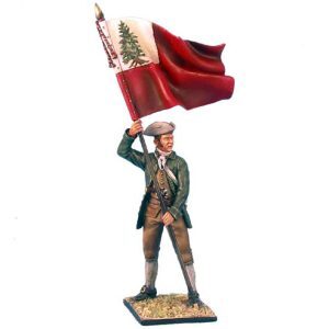 Continental Militia Standard Bearer