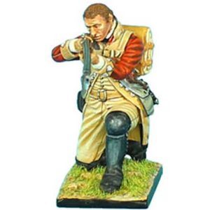 British 22nd Regiment of Foot Kneeling Firing - Bare Head