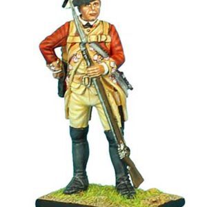 British 22nd Regiment of Foot Reaching for Cartridge