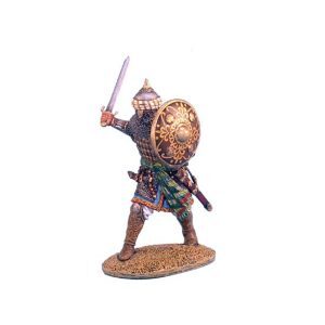 Guerriero mamelucco con spada e scudo #3