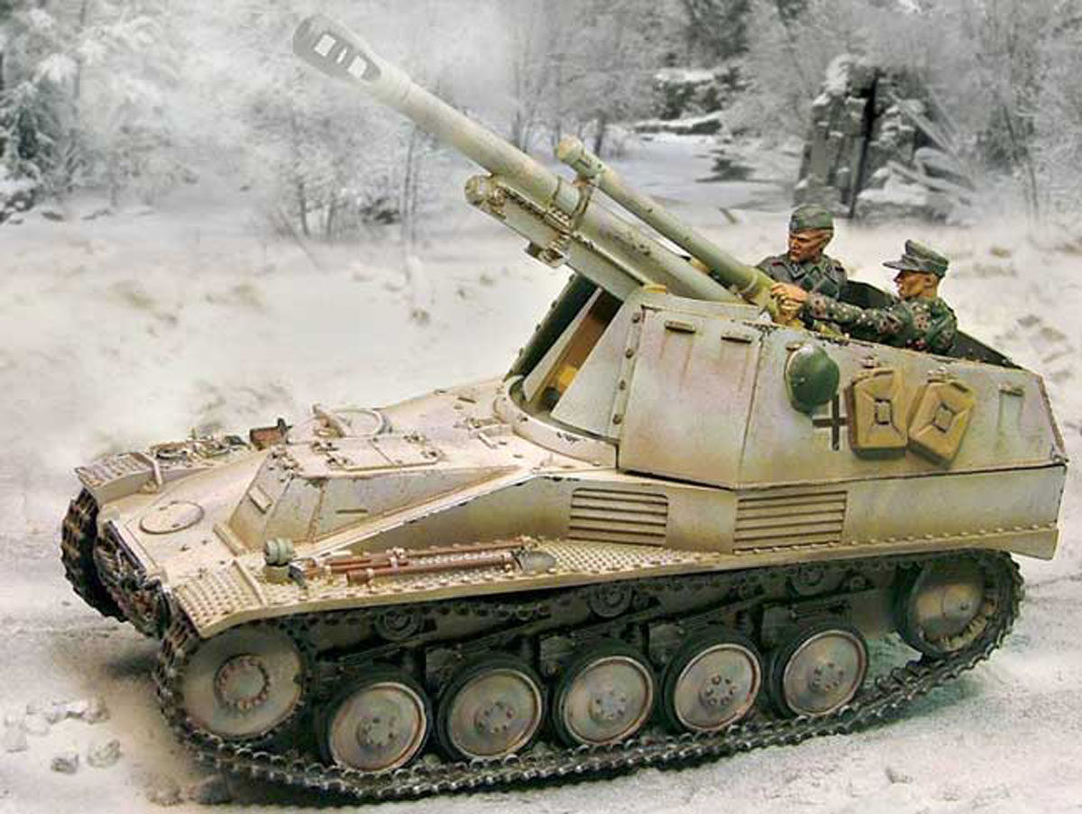 Wespe Sd.Kfz. 124 ( Versione Invernale )