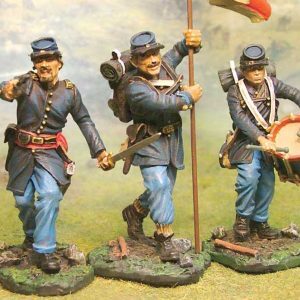Gruppo comando con bandiera