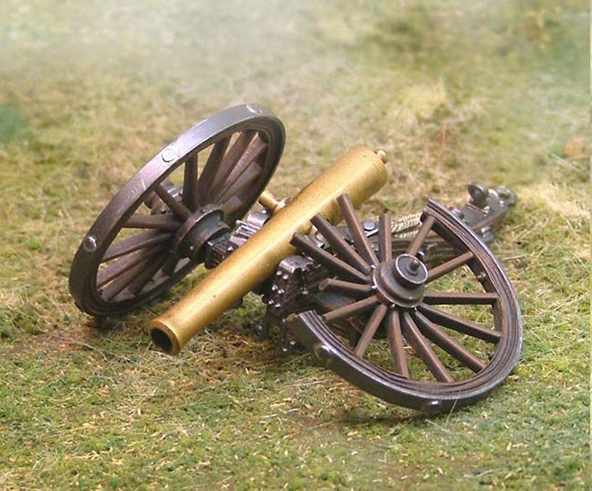 Cannone CS Napoleonico 12 pndr Distrutto
